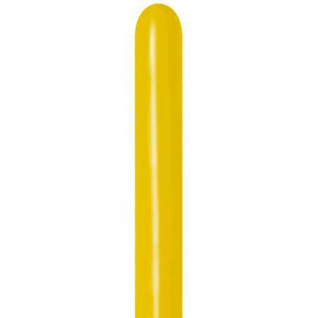 Ballons à modeler 360 - Nozzle Up Honey Yellow - 021  - 50 Pcs - Sempertex France