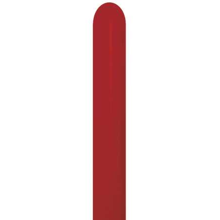 Ballons à modeler 360 - Nozzle Up Imperial Red - 016  - 50 Pcs - Sempertex France