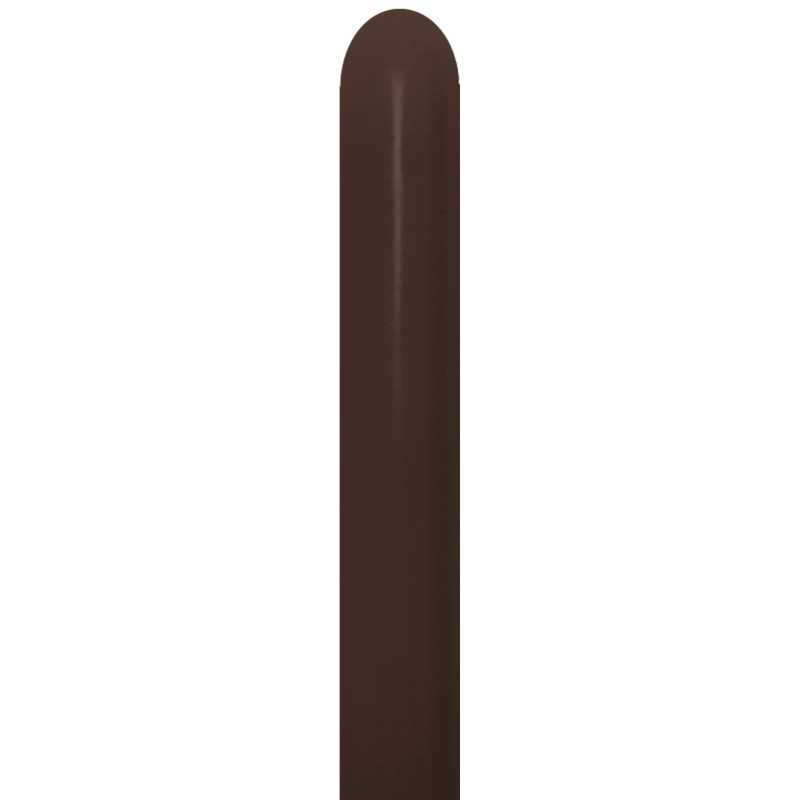 Ballons à sculpter 360 Nozzle Up chocolat (Chocolate Brown 076) – 50 Pcs