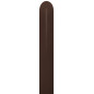 Ballons à sculpter 360 Nozzle Up chocolat (Chocolate Brown 076) – 50 Pcs