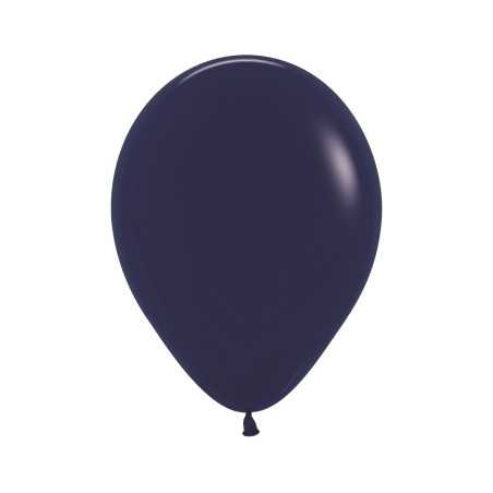 Round balloons 10inch (25cm) - Navy Blue - 044 R10044 Sempertex France