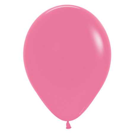Round Balloons 12inch (30cm) - Pink - 011 - 50 Pcs R12011 Sempertex France