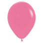 Round balloons 12" (30cm) pink (Pink 011) – 50 Pcs