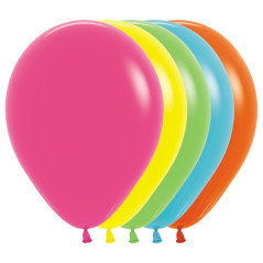 Round balloons 12inch (30cm) - Tropical Assortment - 002 R12002 Sempertex France