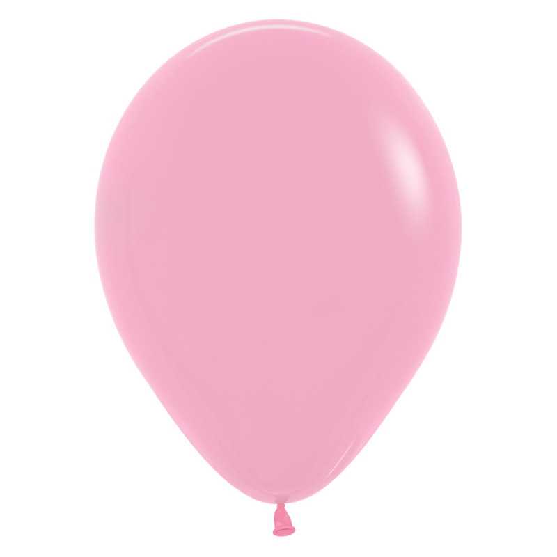 Round balloons 12" (30cm) light pink (Pink 009) – 50 Pcs