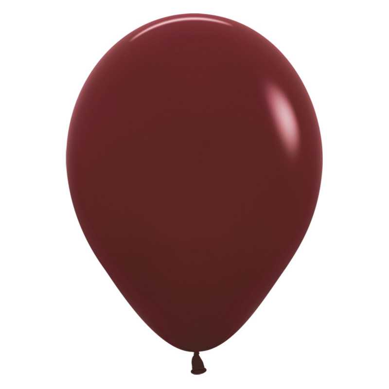 Round balloons 12" (30cm) (Merlot 018) – 50 Pcs Round balloons 12" (30cm) (Merlot 018) – 50 Pcs