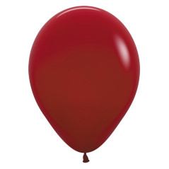 Round balloons 12inch (30cm) - Imperial Red - 016 R12016 Sempertex France