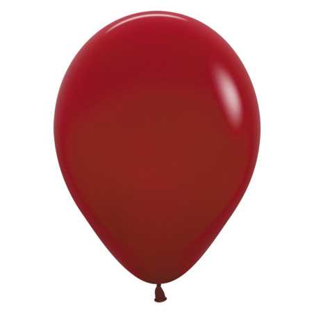Round balloons 12inch (30cm) - Imperial Red - 016 R12016 Sempertex France