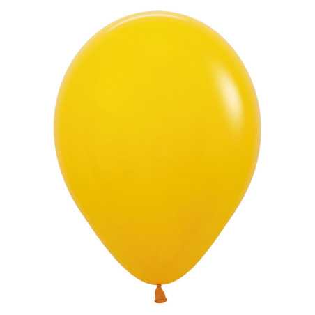 Ballons ronds 12inch (30cm) - Honey Yellow - 021 R12021 Sempertex France