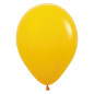 Ballons ronds 12" (30cm) jaune miel (Honey Yellow 021) – 50 Pcs