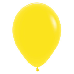 Ballons ronds 12inch (30cm) - Yellow - 020 R12020 Sempertex France