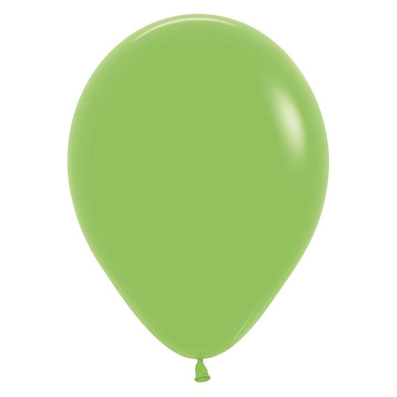 Ballons ronds 12" (30cm) vert anis (Lime Green 031) – 50 Pcs