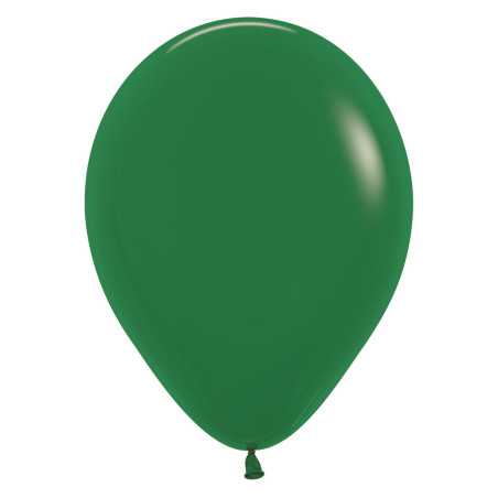 Round balloons 12inch (30cm) - Forest Green - 032 R12032 Sempertex France