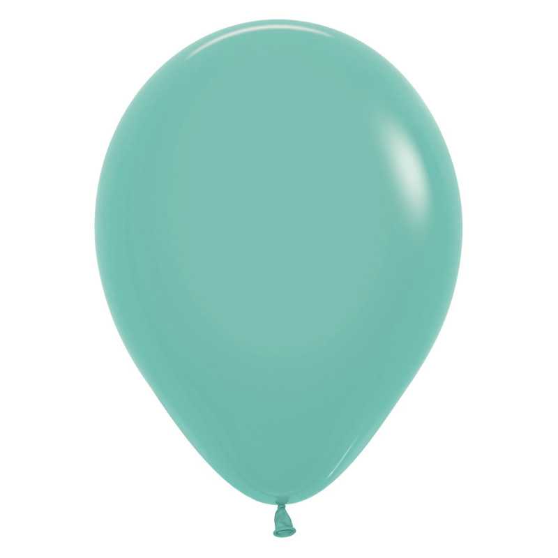 Round balloons 12" (30cm) aquamarine (Aquamarina 037) – 50 Pcs Round balloons 12" (30cm) aquamarine (Aquamarina 037) – 50 Pcs