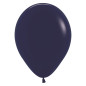 Ballons ronds 12" (30cm) bleu navy (Navy Blue 044) – 50 Pcs