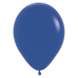 Ballons ronds 12" (30cm) bleu roi (Royal Blue 041) – 50 Pcs