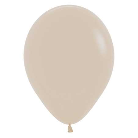 Ballons ronds 12inch (30cm) - White Sand - 071 R12071 Sempertex France