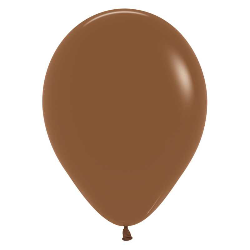 Ballons ronds 12" (30cm) café (Coffee 074) – 50 Pcs