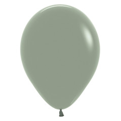 Round balloons 12inch (30cm) - Pastel Dusk Laurel Green - 127 R12127 Sempertex France