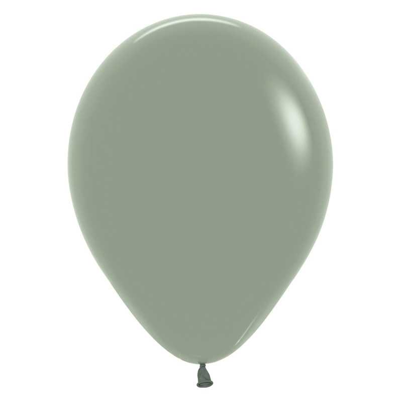 Ballons ronds 12" (30cm) - Pastel Dusk Laurel Green - 127 - 50 Pcs