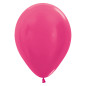 Round balloons 12" (30cm) metallic fuchsia (Metallic Fuchsia 512) – 50 Pcs Round balloons 12" (30cm) metallic fuchsia (Metallic Fuchsia 512) – 50 Pcs