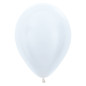 Round balloons 12" (30cm) pearl white (Pearl White 405) – 50 Pcs Round balloons 12" (30cm) pearl white (Pearl White 405) – 50 Pcs