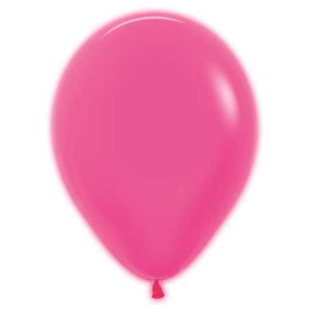 Round balloons 12inch (30cm) - Neon Fuchsia - 212 R12212 Sempertex France