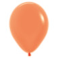 Round balloons 12" (30cm) neon orange (Neon Orange 261) – 50 Pcs