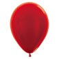 Round balloons 12" (30cm) metallic red (Metallic Red 515) – 50 Pcs Round balloons 12" (30cm) metallic red (Metallic Red 515) – 50 Pcs