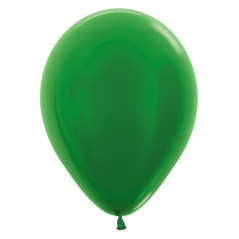 Ballons ronds 12inch (30cm) - Metallic Green - 530 R12530 Sempertex France
