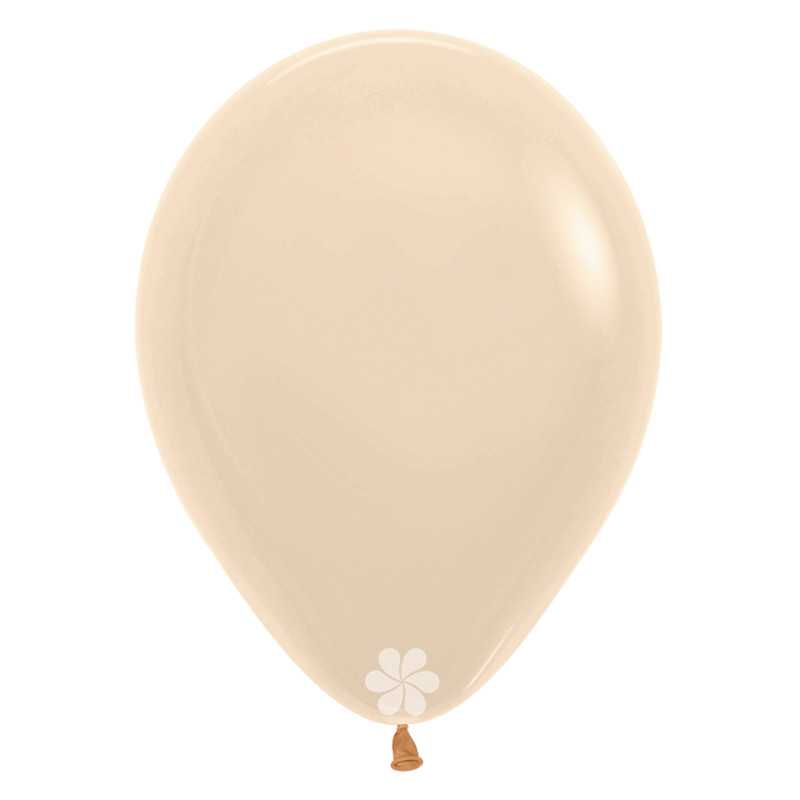 Ballons ronds 12" (30cm) nude pastel mat (Pastel Matte Nude 661) – 50 Pcs