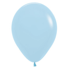 Ballons ronds 12inch (30cm) - Pastel Matte Blue - 640 R12640 Sempertex France