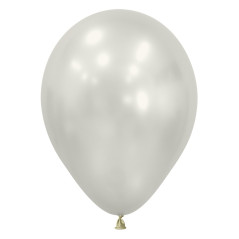 Round balloons 12inch (30cm) - Silk Oyster White - 806 R12806 Sempertex France
