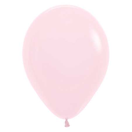 Round balloons 12inch (30cm) - Pastel Matte Pink - 609 R12609 Sempertex France