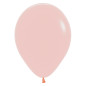 Ballons ronds 12" (30cm) melon pastel mat (Pastel Matte Melon 663) – 50 Pcs