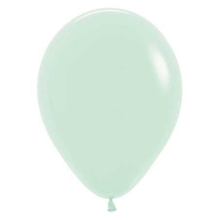 Ballons ronds 12inch (30cm) - Pastel Matte Green - 630 R12630 Sempertex France