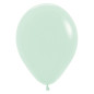 Round balloons 12" (30cm) matte pastel green (Pastel Matte Green 630) – 50 Pcs Round balloons 12" (30cm) matte pastel green (Pastel Matte Green 630) – 50 Pcs
