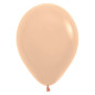Round balloons 12" (30cm) matte pastel peach (Pastel Matte Malibu Peach 660) – 50 P Round balloons 12" (30cm) matte pastel peach (Pastel Matte Malibu Peach 660) – 50 P
