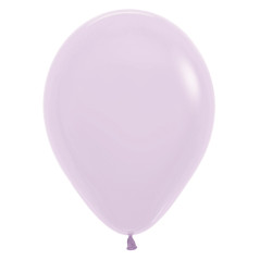 Round balloons 12inch (30cm) - Pastel Matte Lilac - 650 R12650 Sempertex France