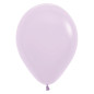 Ballons ronds 12" (30cm) lilas pastel mat (Pastel Matte Lilac 650) – 50 Pcs
