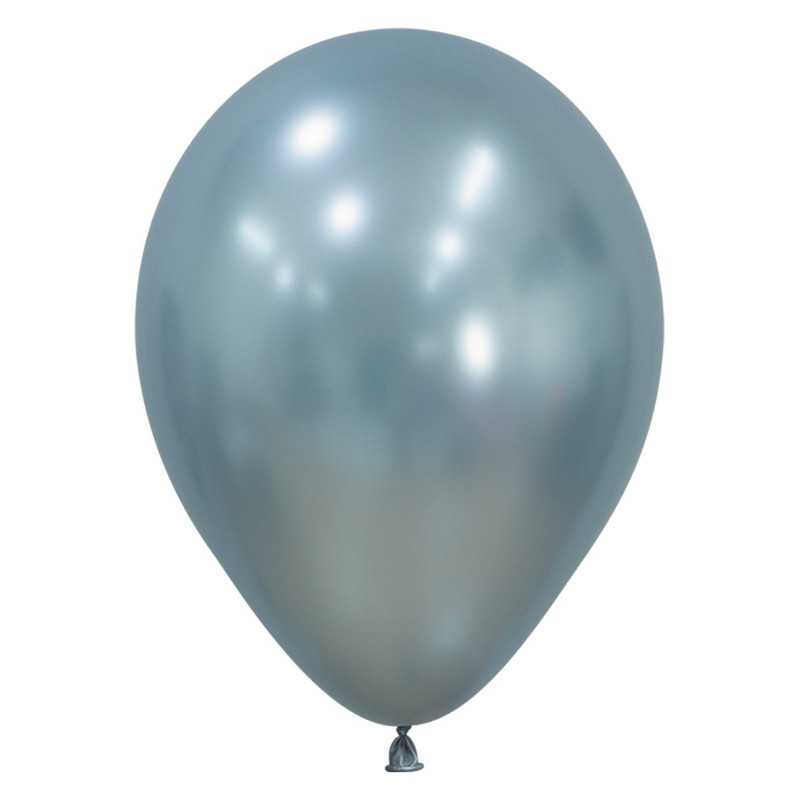 Round balloons 12" (30cm) silky arctic blue (Silk Arctic Blue 839) – 50 Pcs Round balloons 12" (30cm) silky arctic blue (Silk Arctic Blue 839) – 50 Pcs
