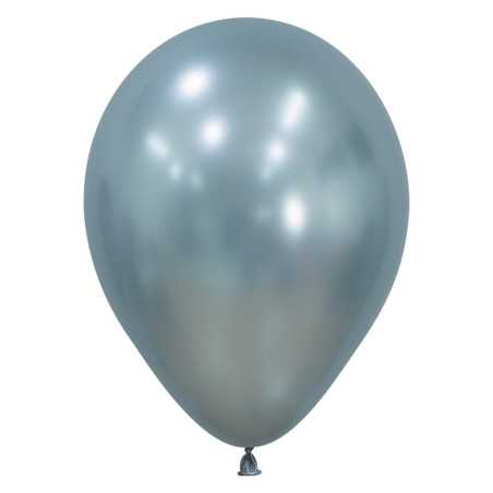 Round balloons 12inch (30cm) - Silk Arctic Blue - 839 R12839 Sempertex France
