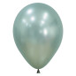 Round balloons 12" (30cm) silky mint green (Silk Cool Mint 826) – 50 Pcs