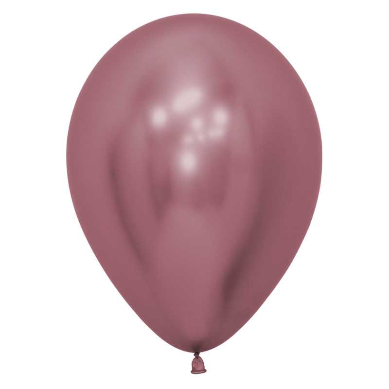 Round balloons 12" (30cm) chrome pink (Reflex Pink 909) – 50 Pcs Round balloons 12" (30cm) chrome pink (Reflex Pink 909) – 50 Pcs