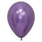 Round balloons 12" (30cm) chrome purple (Reflex Violet 951) – 50 Pcs