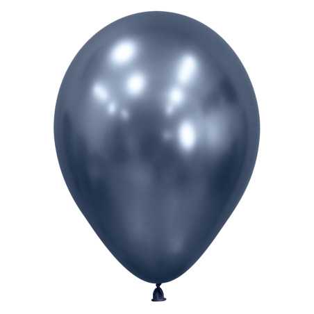Round balloons 12 inches (30cm) Reflex Galaxy Blue - 944 - 50 Pcs - Sempertex France