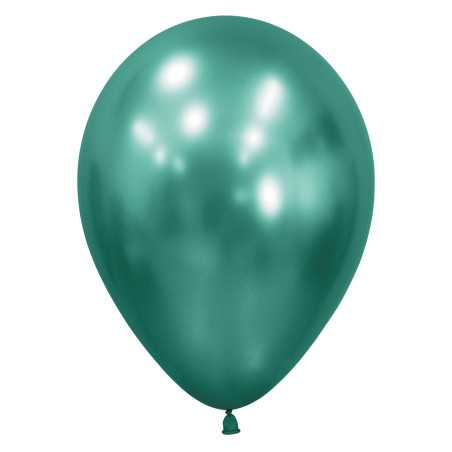 Round balloons 12inch (30cm) - Reflex Aurora Green - 932 R12932 Sempertex France
