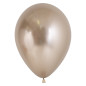 Round balloons 12" (30cm) chrome champagne (Reflex Champagne 971) – 50 Pcs Round balloons 12" (30cm) chrome champagne (Reflex Champagne 971) – 50 Pcs
