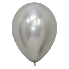 Ballons ronds 12inch (30cm) - Reflex - Silver - 981 R12981 Sempertex France