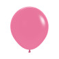 Round balloons 18" (40cm) pink (Pink 011) – 25 Pcs